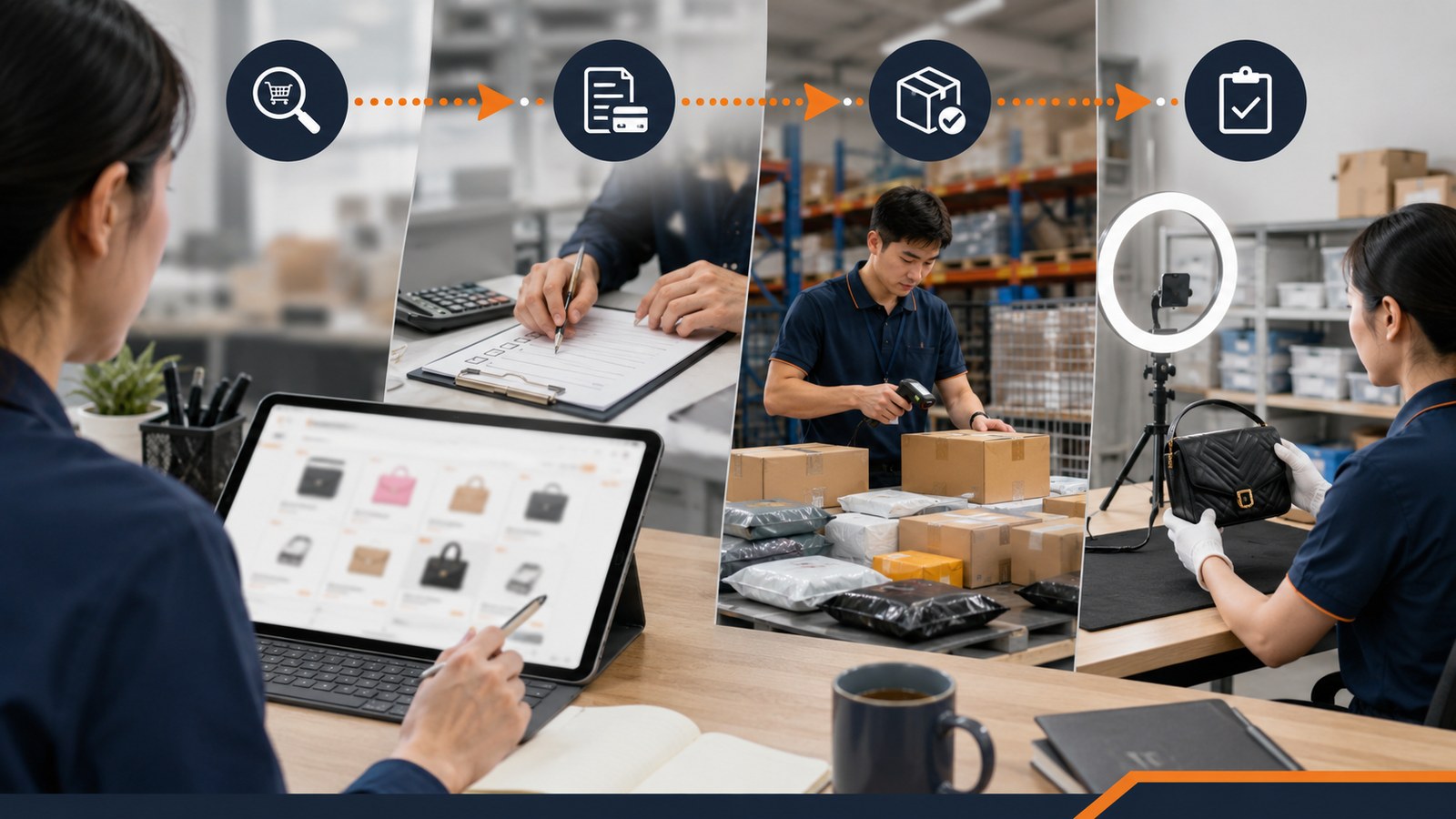 China shopping agent for Taobao, 1688, JD, and Pinduoduo orders visual